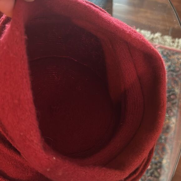 Vintage 100% Wool Hat with Rosettes main image 4